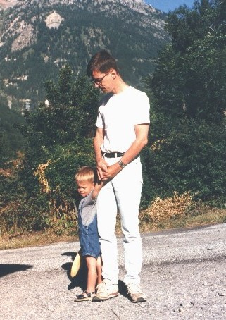 Valle de la Guizane, juillet 1990